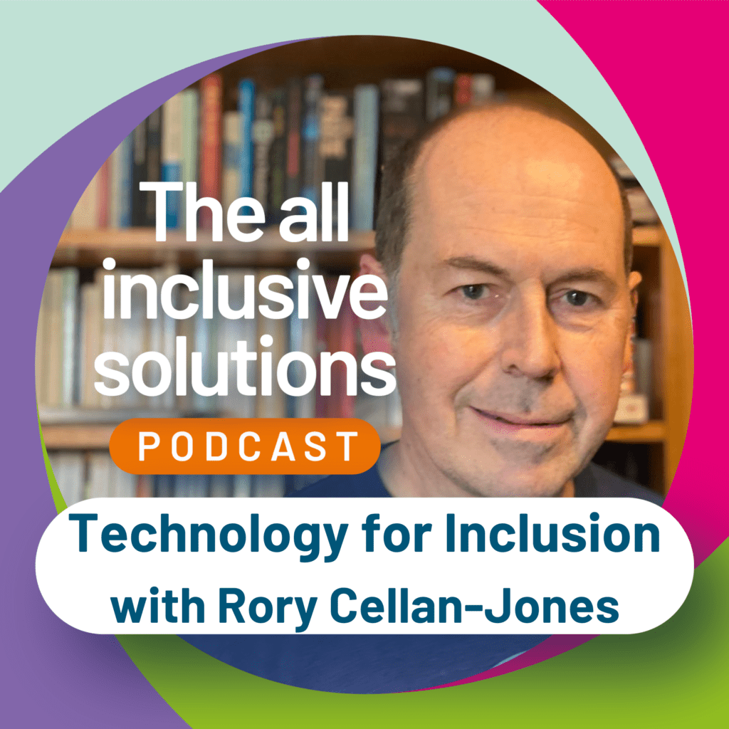 Photo of Rory Cellan Jones the first podcast guest on all inclusive solutions