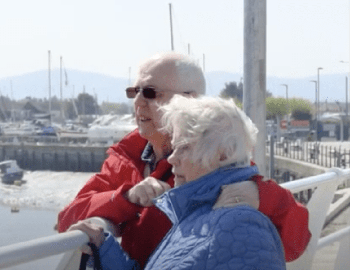 Rodney and Jean Oliver on a MindforYou Holiday